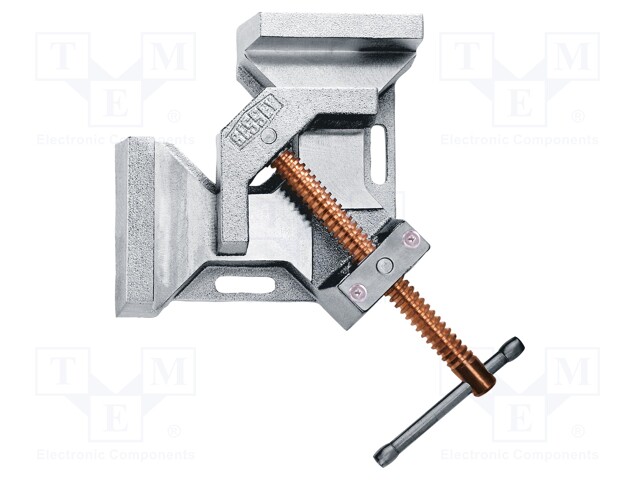 Machine vice; Jaws width: 110mm; angular,adjustable grip; H: 35mm