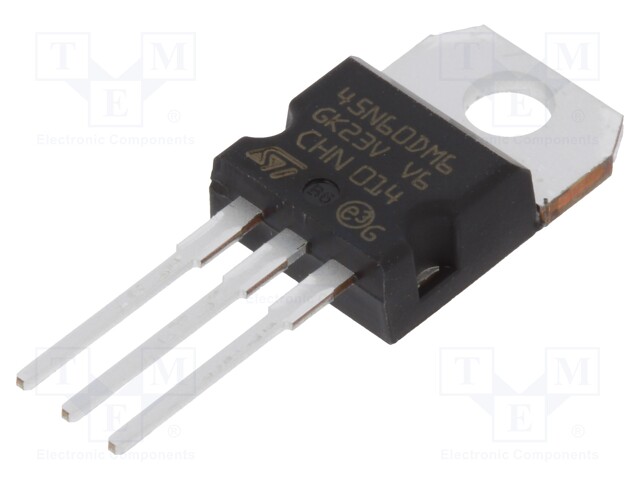 Transistor: N-MOSFET; 600V; 19A; Idm: 95A; 210W; TO220