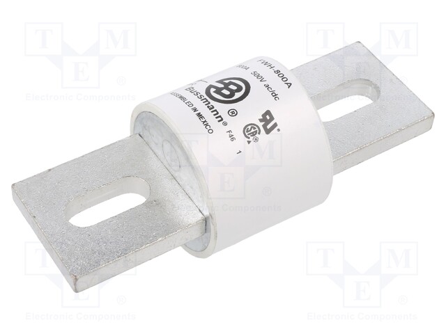 Fuse: fuse; quick blow; 800A; 700/690VAC; ceramic,industrial