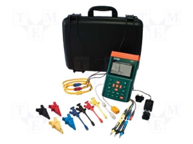 Meter: 3-phase power quality analyser; Plug: EU