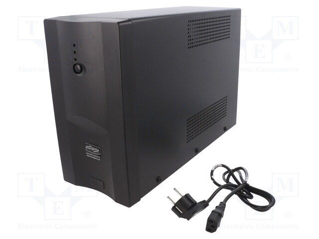 Power supply: UPS; 382x222x124mm; 720W; 1.2kVA; 10.4kg; 7Ah; 0÷40°C