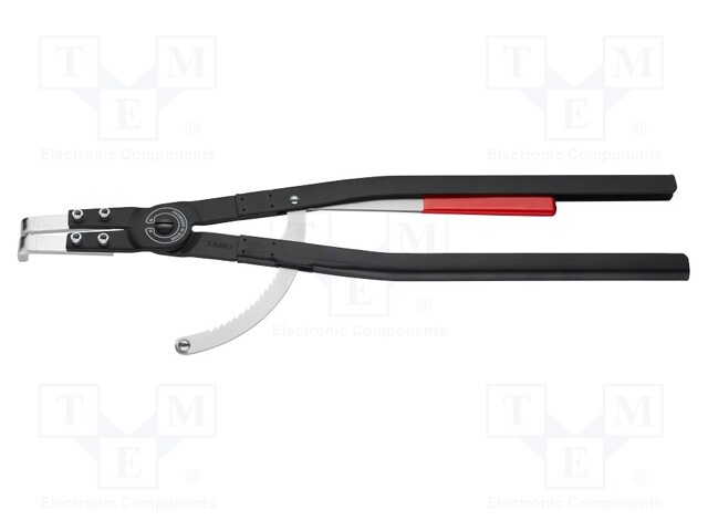 Pliers; internal circlip; Ring: internal; Pliers len: 590mm