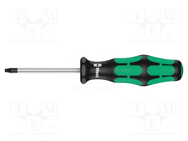 Screwdriver; Torx®; TX09; Blade length: 60mm; Overall len: 141mm