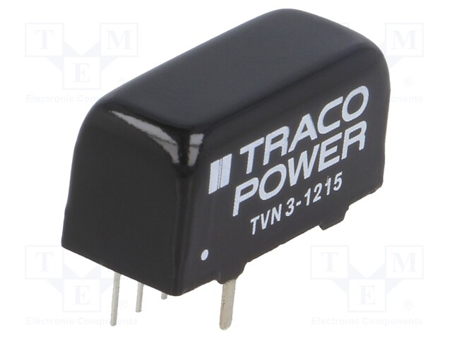 Converter: DC/DC; 3W; Uin: 9÷18V; Uout: 24VDC; Iout: 125mA; SIP8; 5.9g