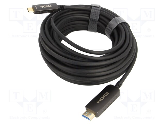 Adapter; HDCP 2.2,HDMI 2.0; HDMI plug,USB C plug; gold-plated