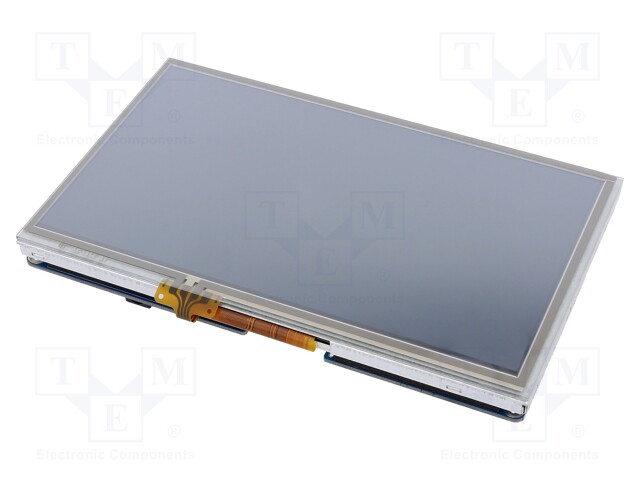 Display: TFT; 7"; 800x480; Illumin: LED; Dim: 165x100x26.4mm