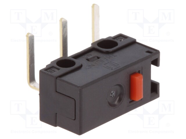 Microswitch SNAP ACTION; without lever; SPDT; 3A/125VAC; ON-(ON)