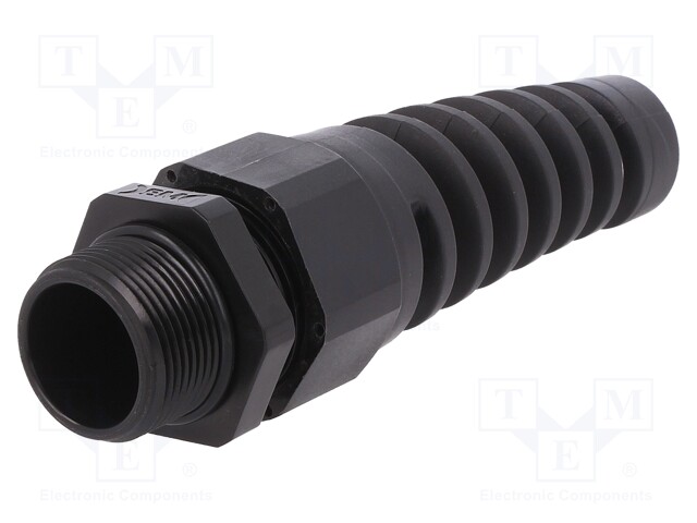 Cable gland; with strain relief; M25; IP68; Mat: polyamide; black