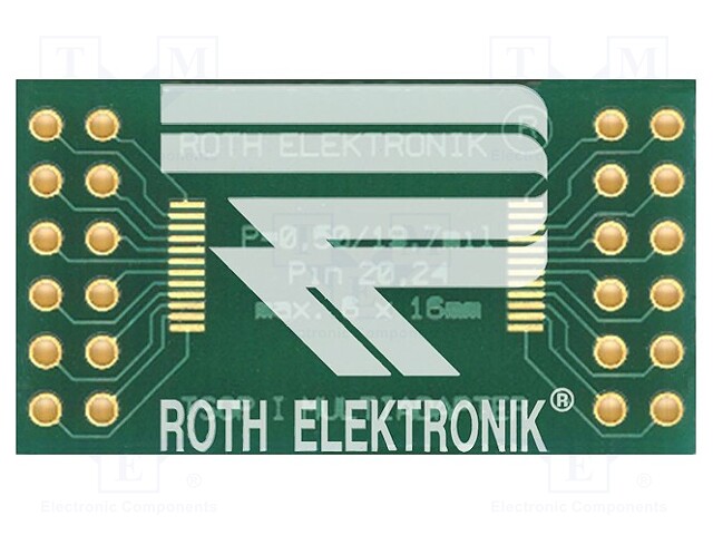 Board: universal; double sided,multiadapter; W: 72.6mm; L: 76.2mm