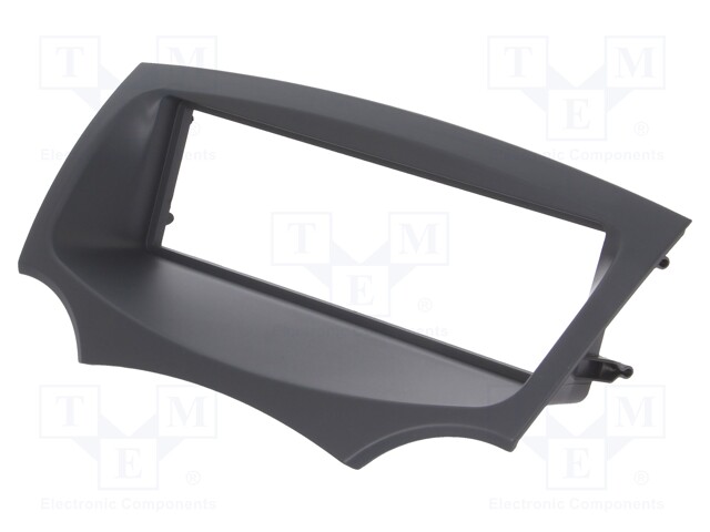 Radio mounting frame; Ford; 1 DIN; black