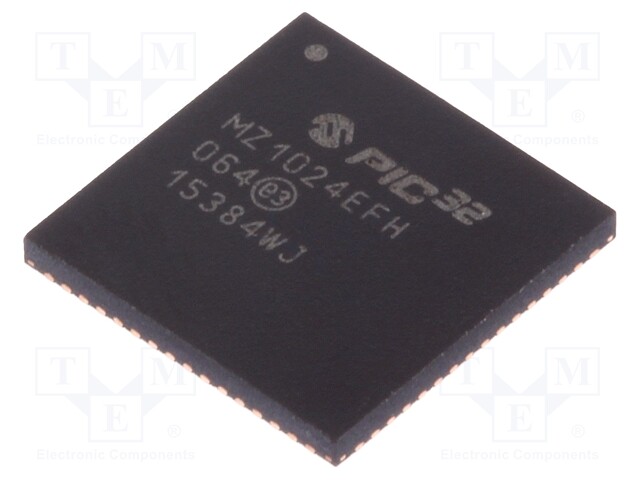 PIC microcontroller; Memory: 1024kB; SRAM: 512kB; 2.2÷3.6VDC; SMD