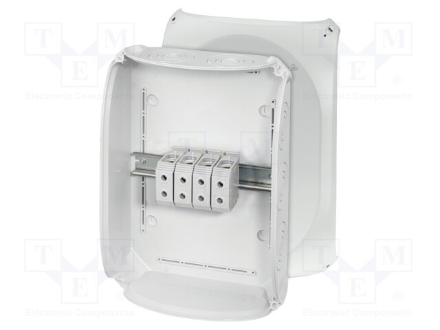 Enclosure: junction box; IP66; grey