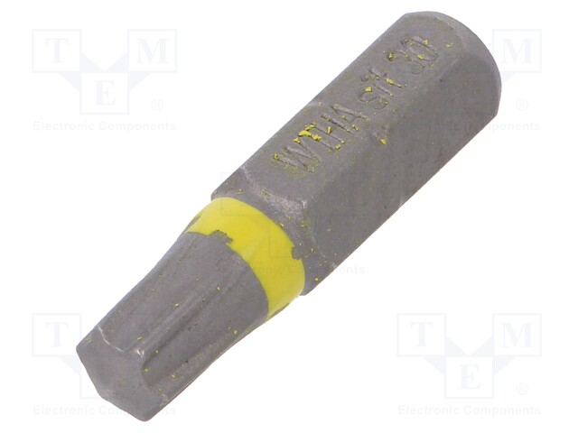 Screwdriver bit; SIT; 30; Overall len: 25mm; Series: STANDARD