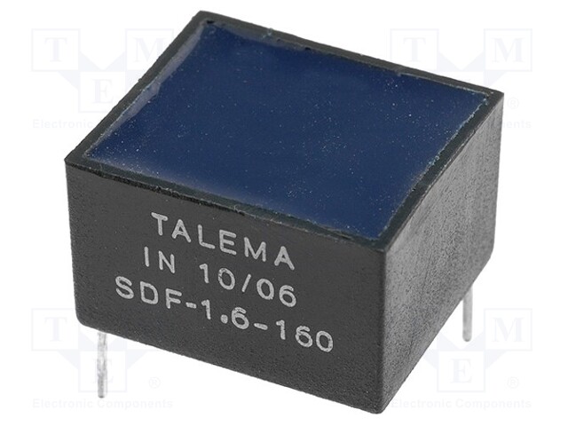 Inductor: wire; THT; 160uH; 1.6A; 127mΩ; -40÷125°C; 15x17.5x11mm