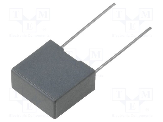 Capacitor: polyester; 100nF; 250VDC; Pitch: 10mm; ±10%; 13x4x9mm