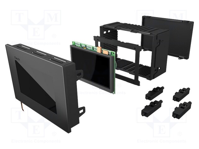 Enclosure: panel; X: 144mm; Y: 96mm; Z: 57mm; ABS + PC,PPO; black