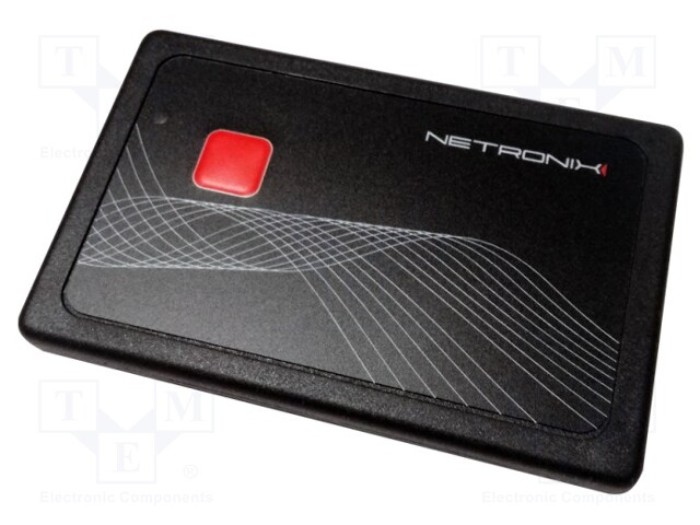 RFID Card; 54x85x7mm; black; Works with: ACTS-2