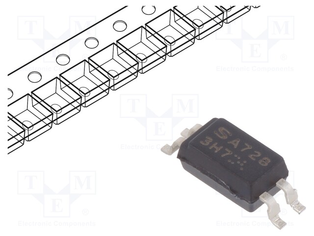 Optocoupler; SMD; Channels: 1; Out: transistor; Uinsul: 2.5kV