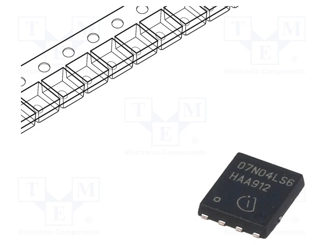 Transistor: N-MOSFET; OptiMOS™ 6; unipolar; 40V; 100A; 138W