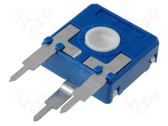 Potentiometer: mounting; single turn,vertical; 10kΩ; 250mW; ±20%