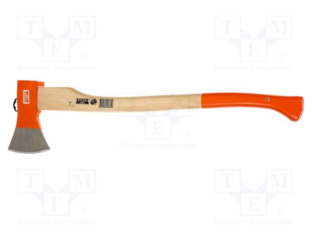 Axe; steel; 800mm; 2.48kg; ashwood; Conform to: DIN 17200