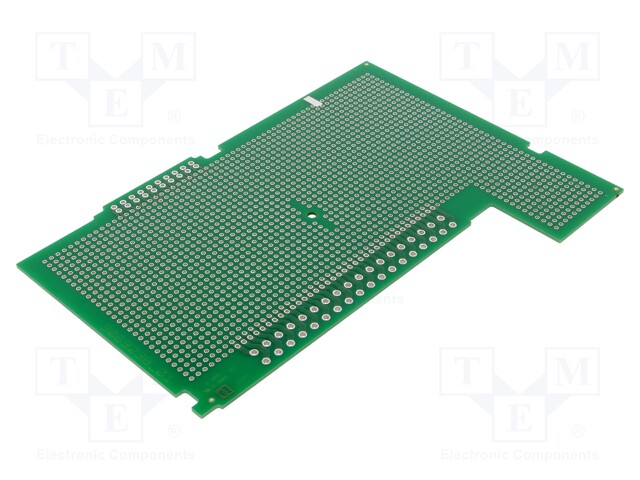 Prototype board; green; UL94V-0; Series: ME-PLC 40; Mat: FR 4-21