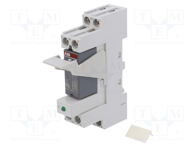 Relay: interface; DPDT; Ucoil: 110VDC; Mounting: DIN; Series: CR-P