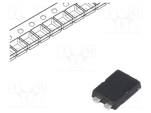 Diode: Schottky rectifying; SMD; 100V; 8A; Ufmax: 0.65V; TO277