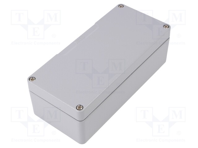 Enclosure: multipurpose; X: 80mm; Y: 175mm; Z: 57mm; GA; aluminium