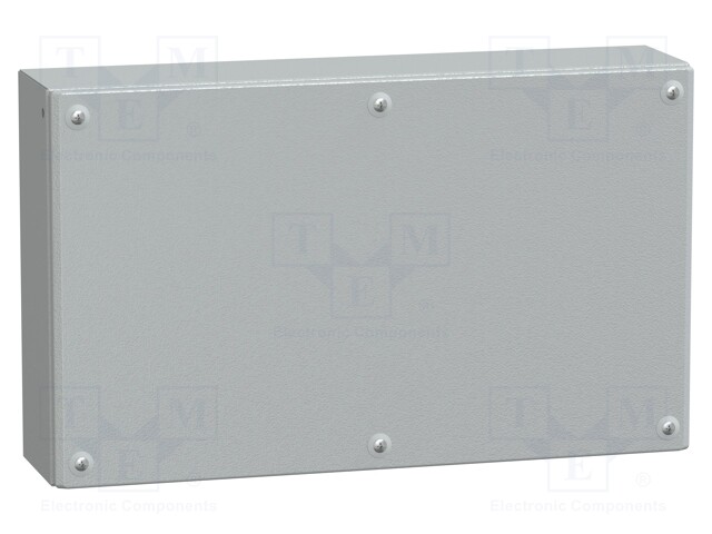 Metal Enclosure, Spacial SBM, Flat Box, IP66, NEMA 4X, Electrical / Industrial, Steel, 300 mm