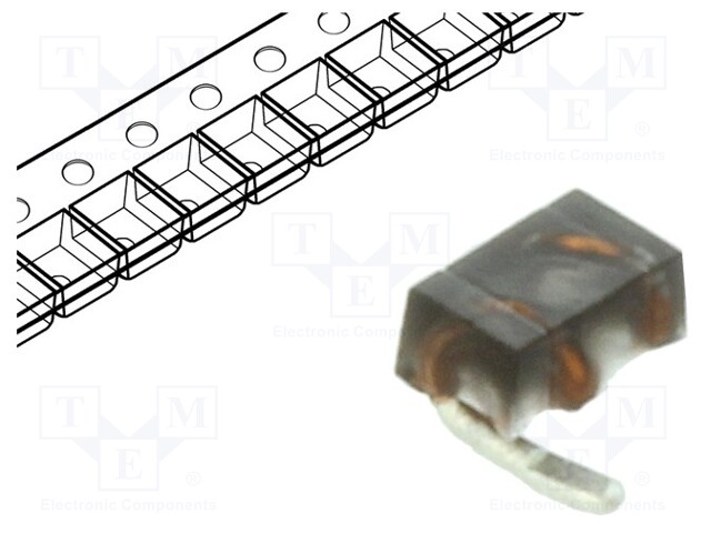 Air coil; SMD; 1322; 2.55nH; 1.6A; 5mΩ