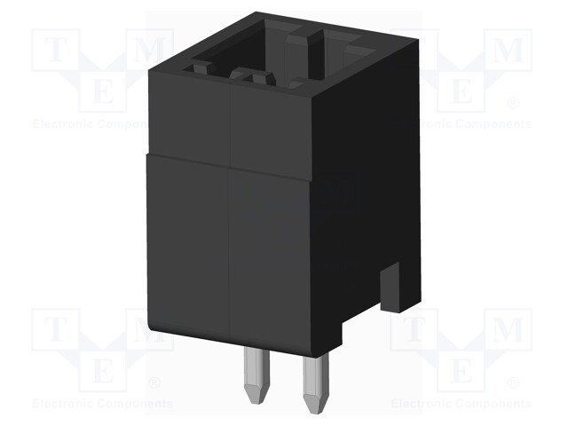 Connector: pluggable terminal block; socket; male; on PCBs