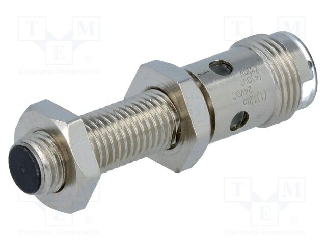 Sensor: inductive; Output conf: NPN / NO; 0÷2mm; 12÷24VDC; M8; IP67