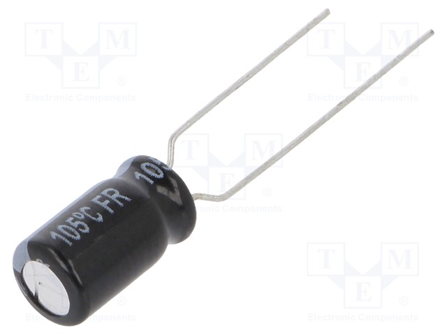 Capacitor: electrolytic; low impedance; THT; 68uF; 35VDC; ±20%