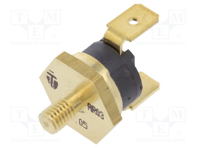 Sensor: thermostat; Output conf: SPST-NC; 150°C; 16A; 250VAC; ±5°C