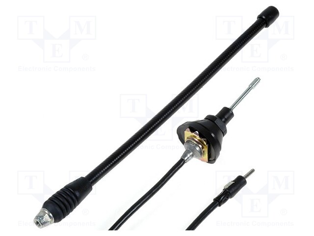 Antenna; mast; 0.36m; AM,FM; 1.3m; Rod inclination: regulated