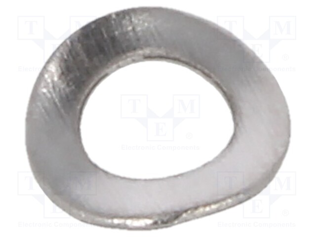 Washer; wave,spring; M2,5; D=5mm; h=0.7mm; A2 stainless steel