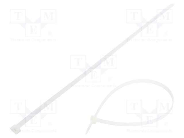 Cable tie; L: 460mm; W: 9mm; polyamide; 778N; natural; Ømax: 132mm