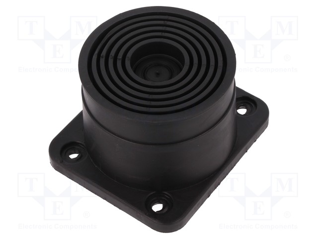 Grommet; TPE (thermoplastic elastomer); black; -40÷130°C; IP65