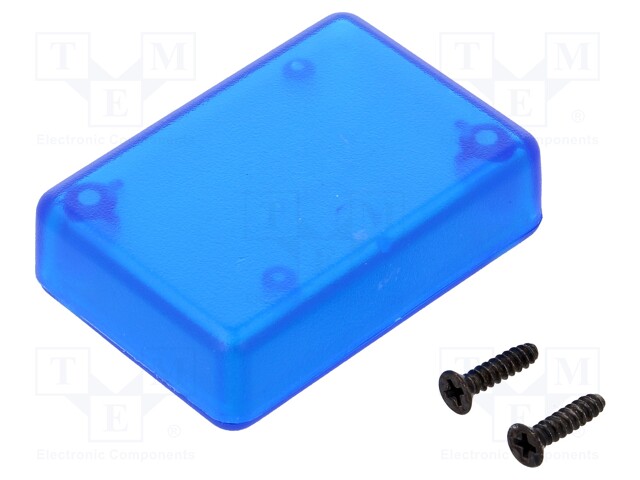 Enclosure: multipurpose; X: 35mm; Y: 50mm; Z: 15mm; 1551; ABS; blue