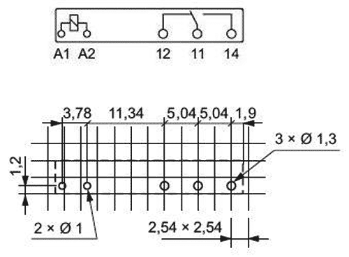 Relay: electromagnetic; SPDT; Ucoil: 5VDC; 6A/250VAC; 6A/24VDC; 6A