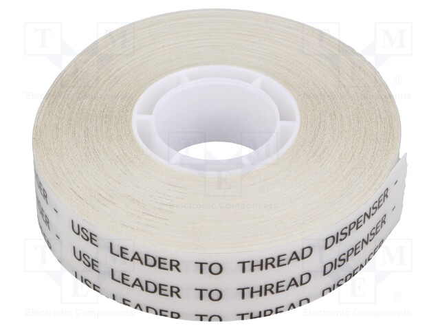 Tape: fixing; W: 19mm; L: 16m; D: 0.13mm; transparent; -30÷80°C