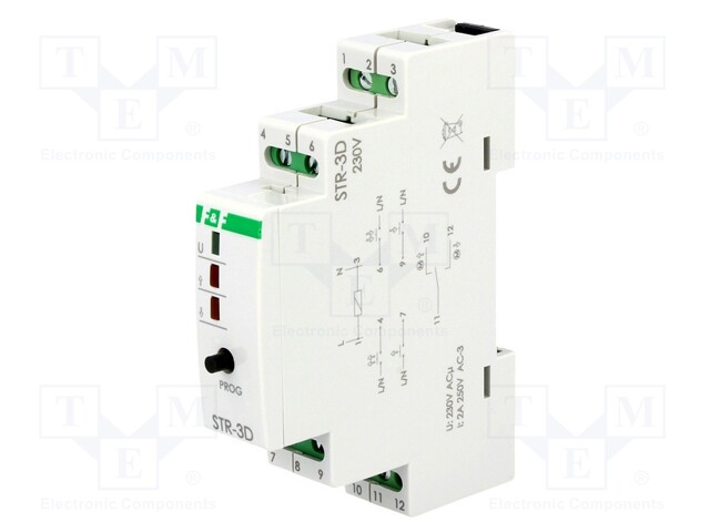 Blinds controller; IP20; 100÷265VAC; DIN; -15÷50°C