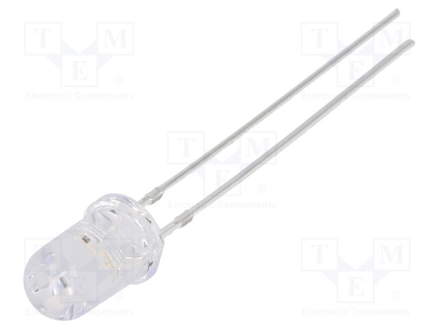 LED; 5mm; bipolar,bicolour; red/blue; 12000÷14400mcd; 15°