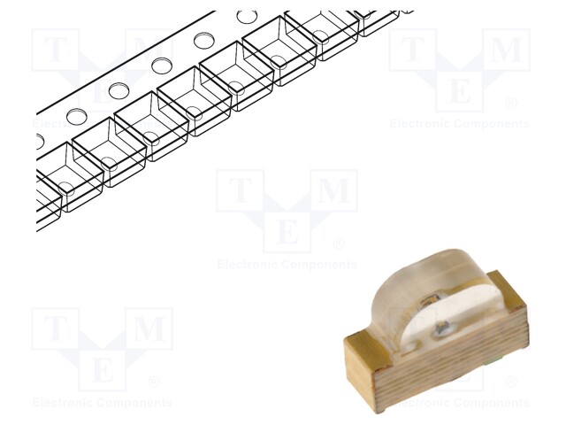 LED; SMD; 1104; orange; 110÷300mcd; 3x2x1mm; 120°; 2.1÷2.5V; 20mA