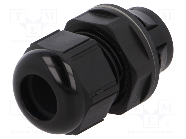 Cable gland; IP68; Mat: polyamide; black; push-in