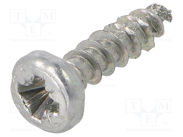 Screw; SPAX®; 4x16; Head: cheese head; Pozidriv; steel; zinc; BN: 615