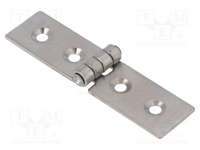 Hinge; Width: 20mm; A2 stainless steel; H: 80mm