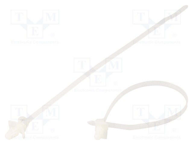 Cable Tie, Nylon 6.6 (Polyamide 6.6), Natural, 168 mm, 3.6 mm, 38 mm, 40 lb