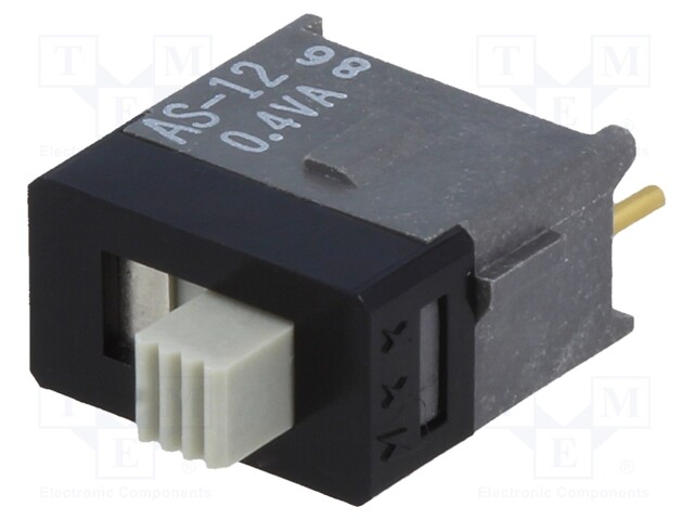 Switch: slide; Pos: 2; SPDT; 0.4A/28VAC; Leads: for soldering